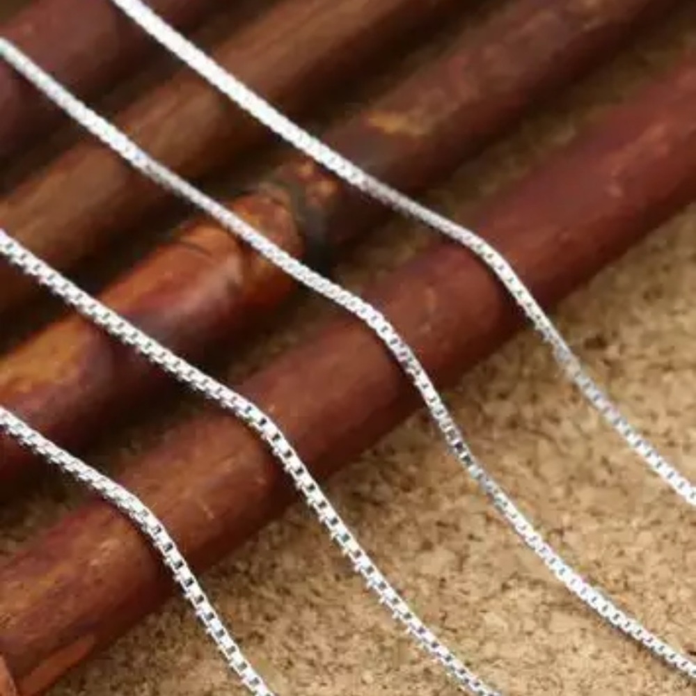 1-10 Anthro 925 Sterling Silver Snake Chain 1 out of 10 Styles Necklace - Picture 4 of 16